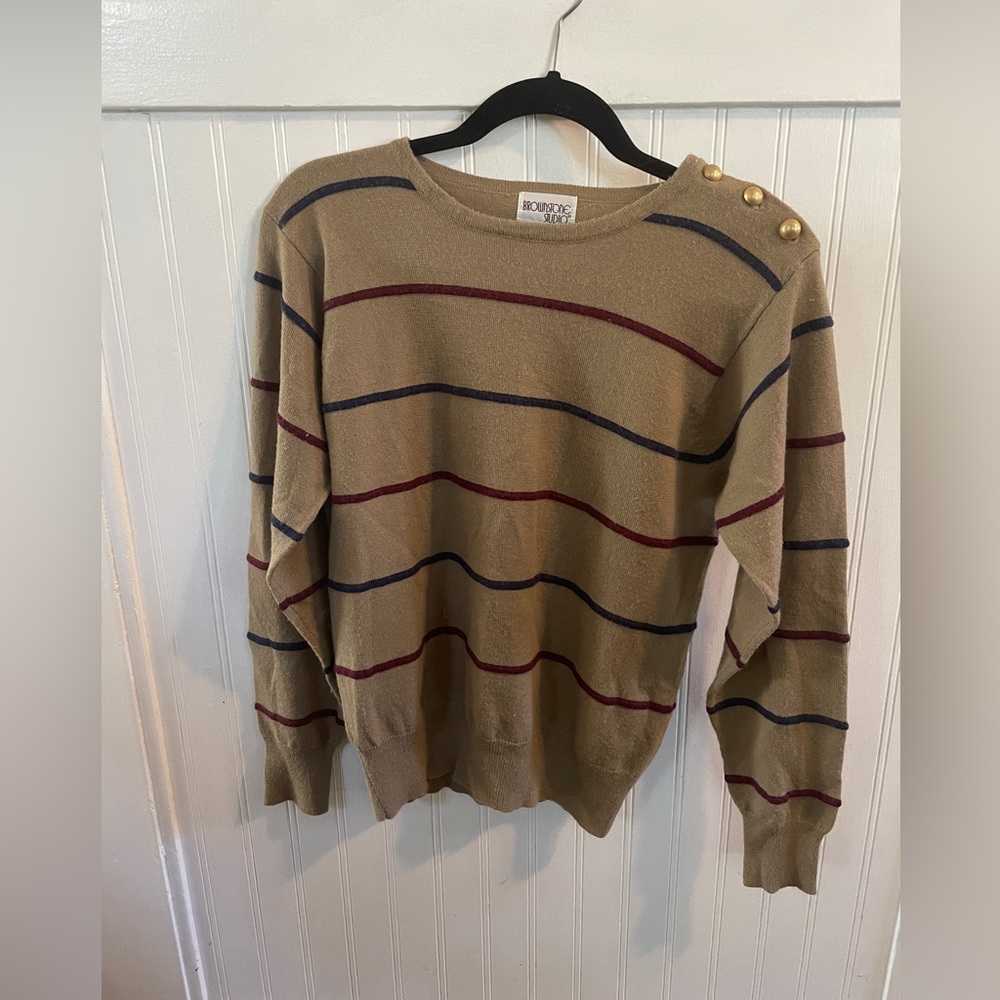 Vintage striped sweater